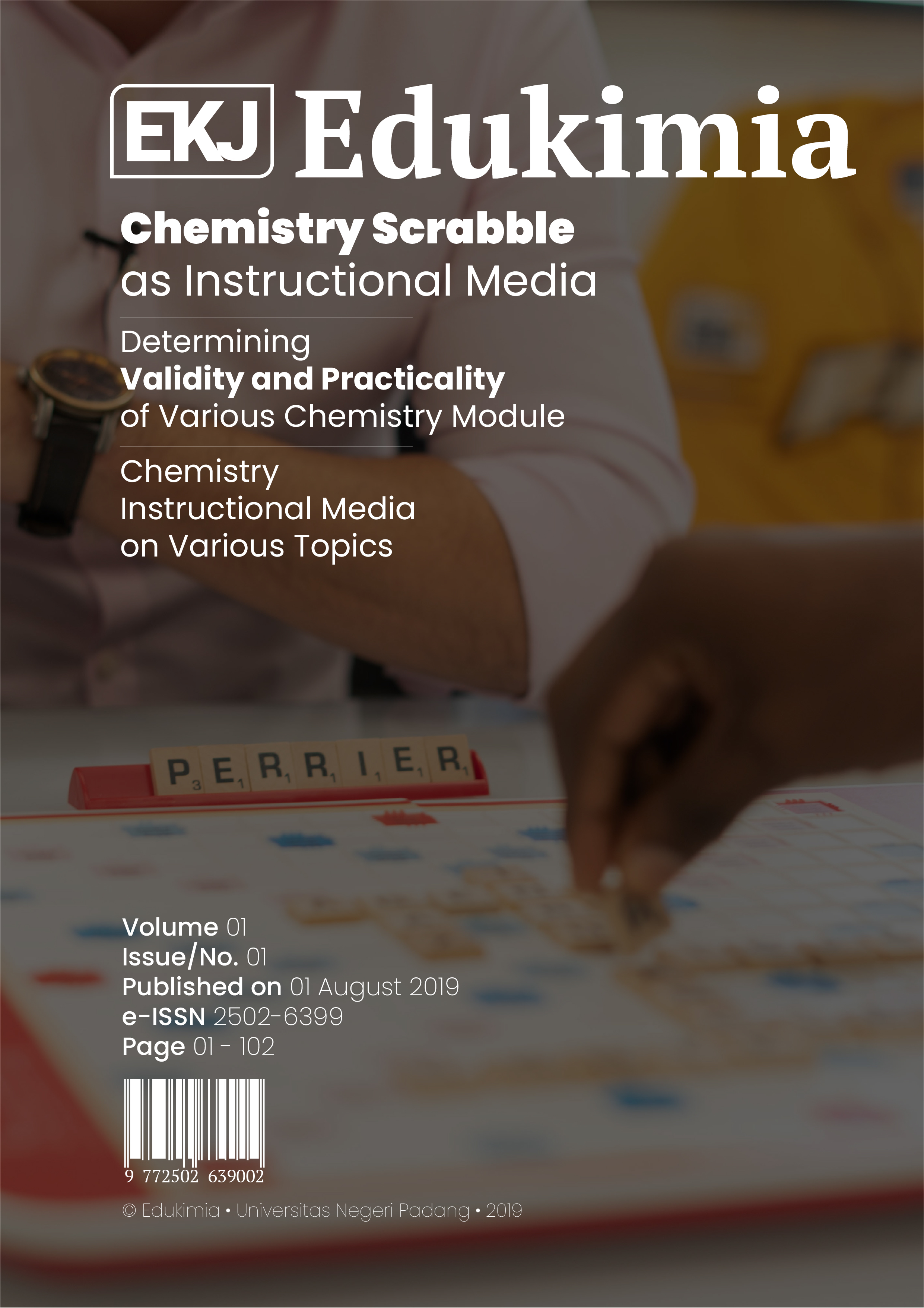 Front Cover Edukimia Vol 01, Issue 01